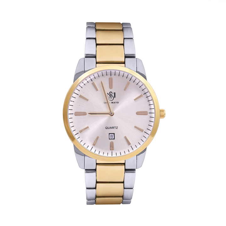 Two-Tone Gold Wrist Watch
