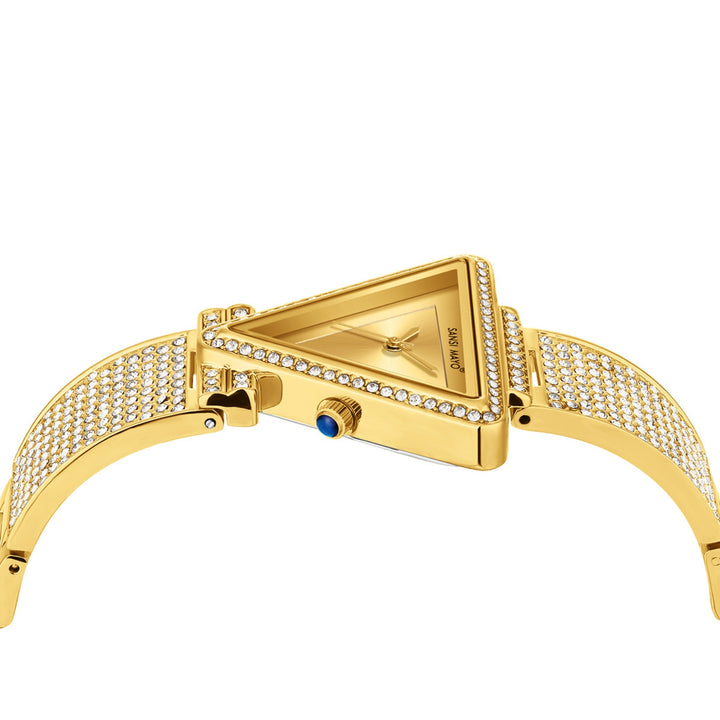 Dina All Gold Quartz Watch