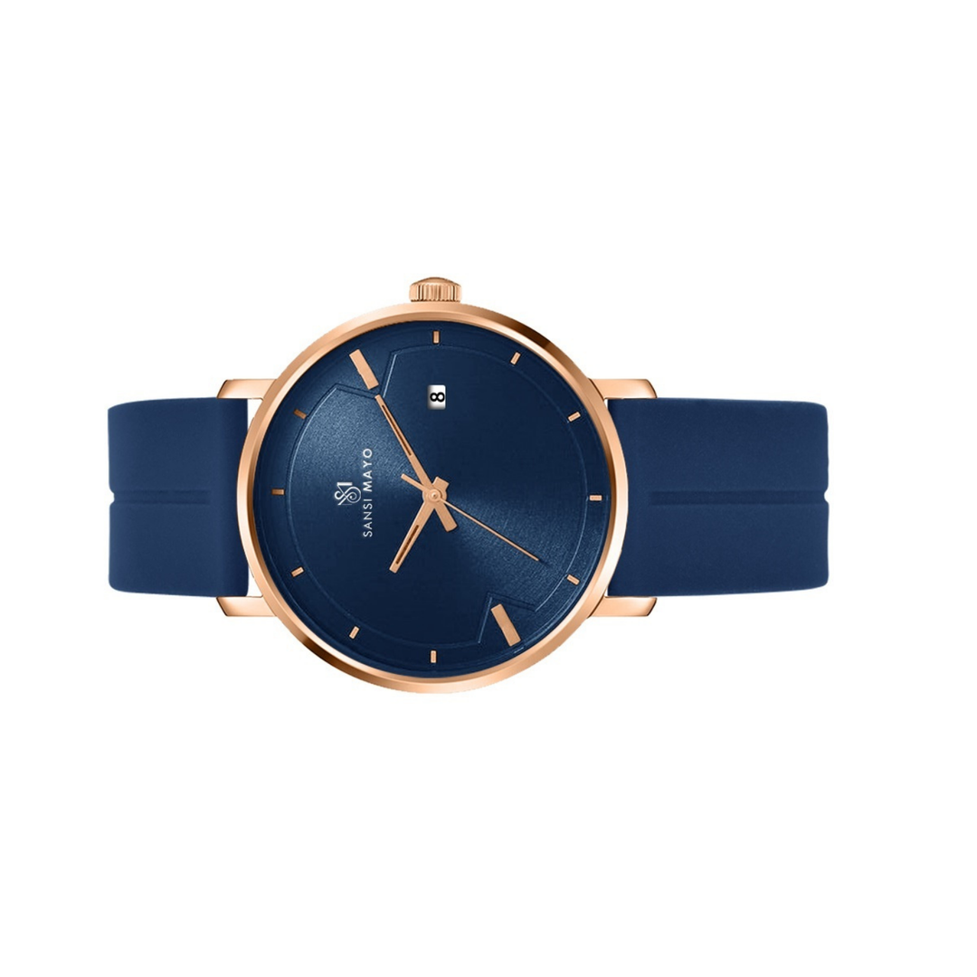 Deep Sapphire Blue Magnetic Lock Analog
