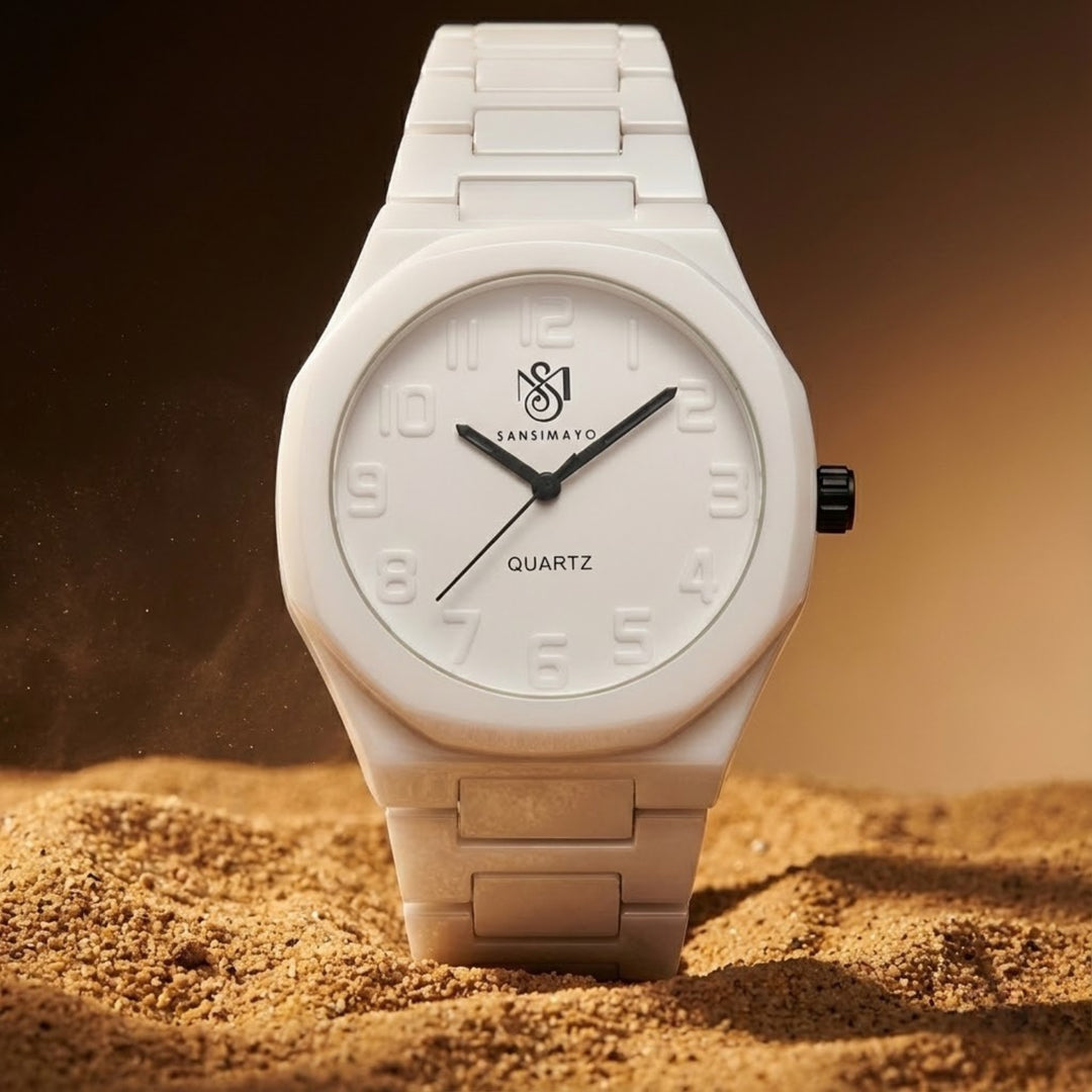 Carnival Pure White Quartz Watch