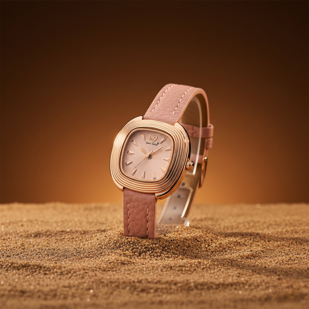 Verona Light Pink Rose Gold Watch for Women