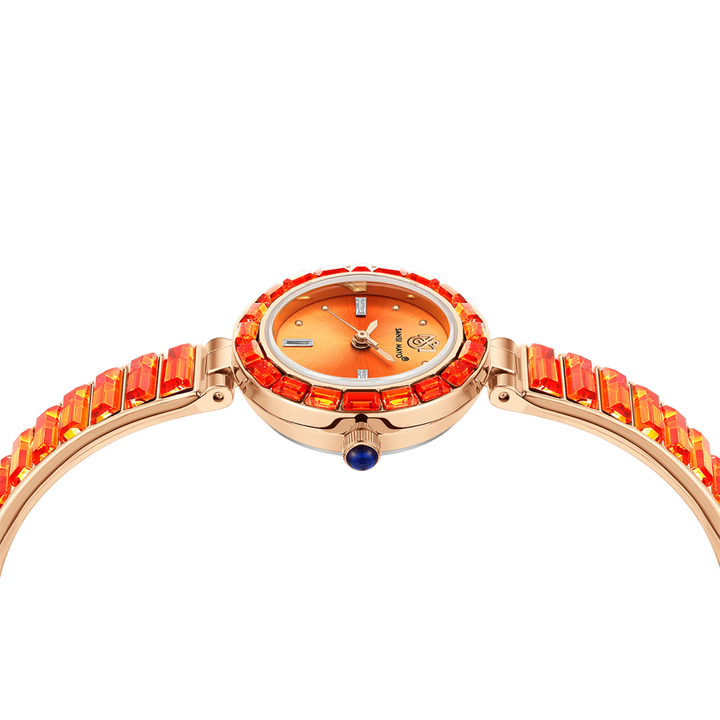 Egyptian Stone Rose Gold Women’s Watch