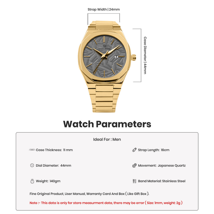 Graphite Grey Two-Tone Analog