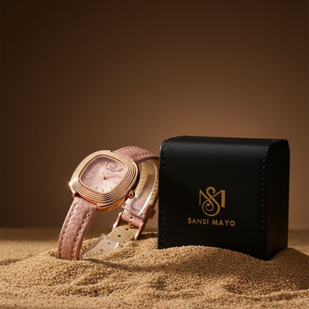 Verona Light Pink Rose Gold Watch for Women