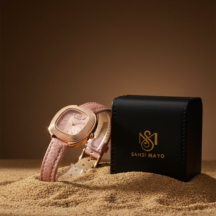 Verona Light Pink Rose Gold Watch for Women