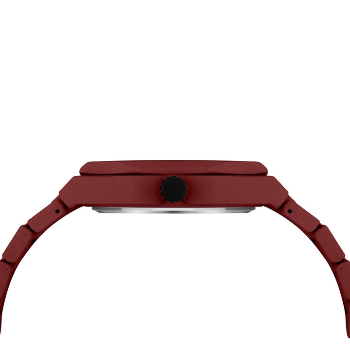 Carnival Dulex Rust Maroon Quartz Watch