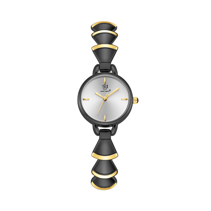 Bell Band Edition (Two-Tone Black Gold, Grey Dial)