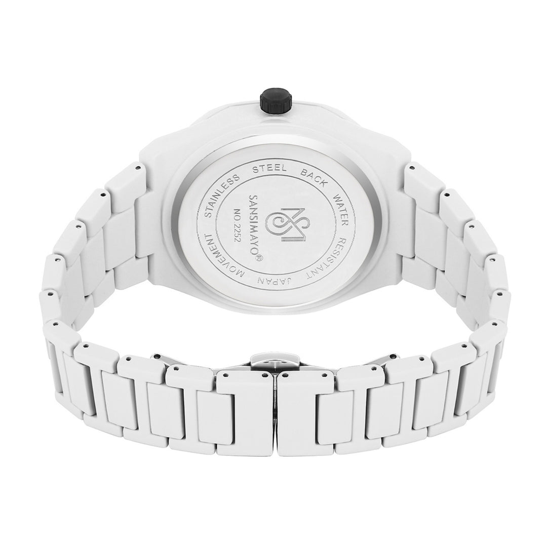 Carnival Pure White Quartz Watch