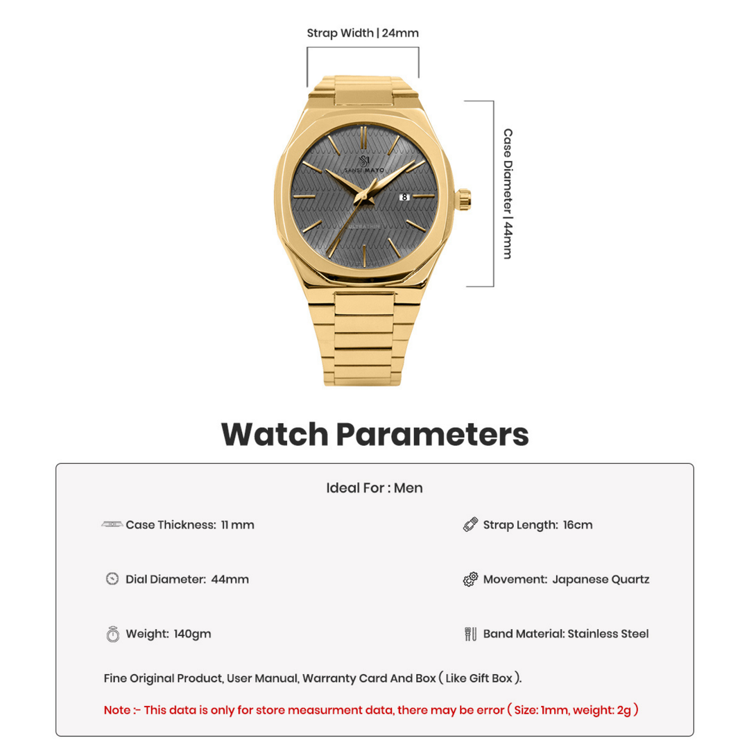 Gunmetal Grey Analog