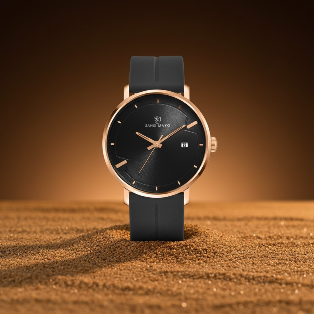 Obsidian Black Magnetic Lock Analog