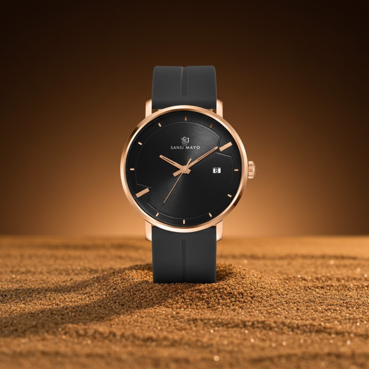 Obsidian Black Magnetic Lock Analog