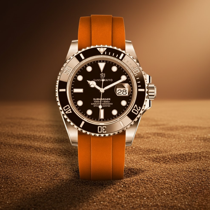 Sunset Orange Analog