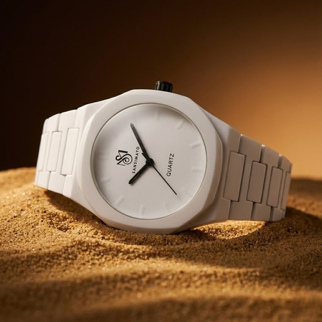 Carnival Dulex Pure White Quartz Watch