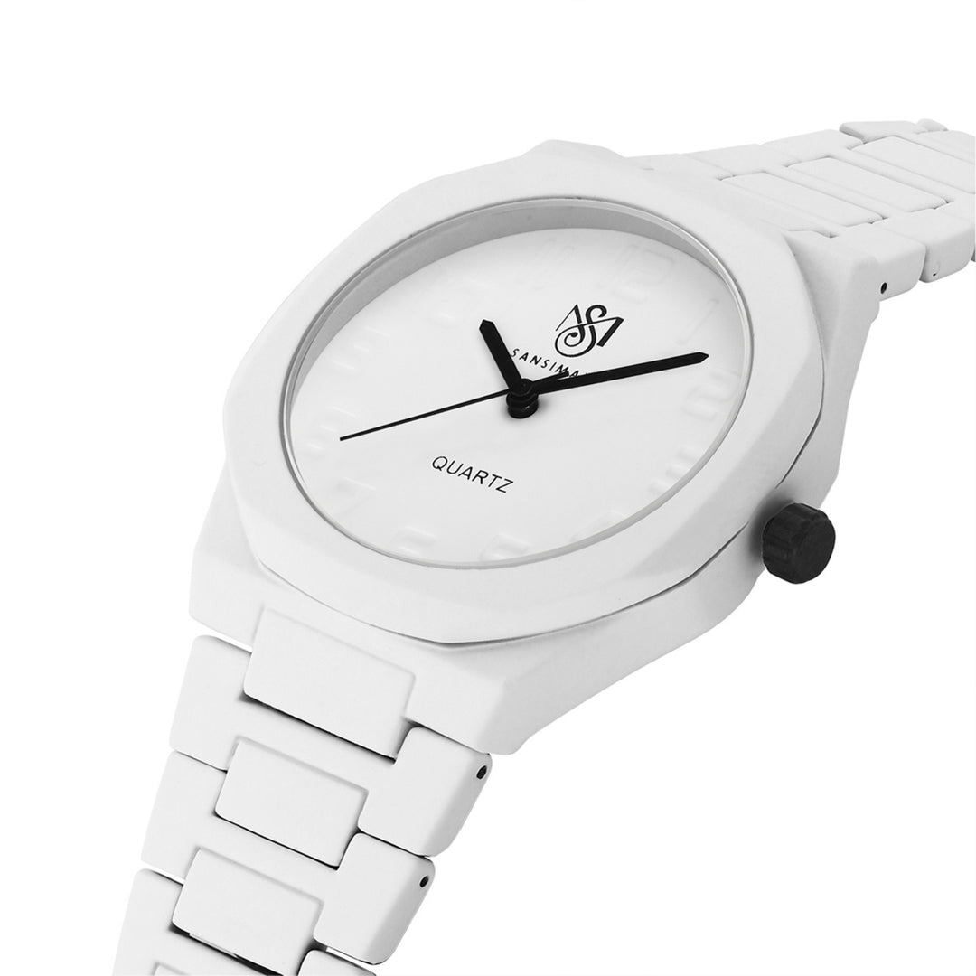 Carnival Pure White Quartz Watch