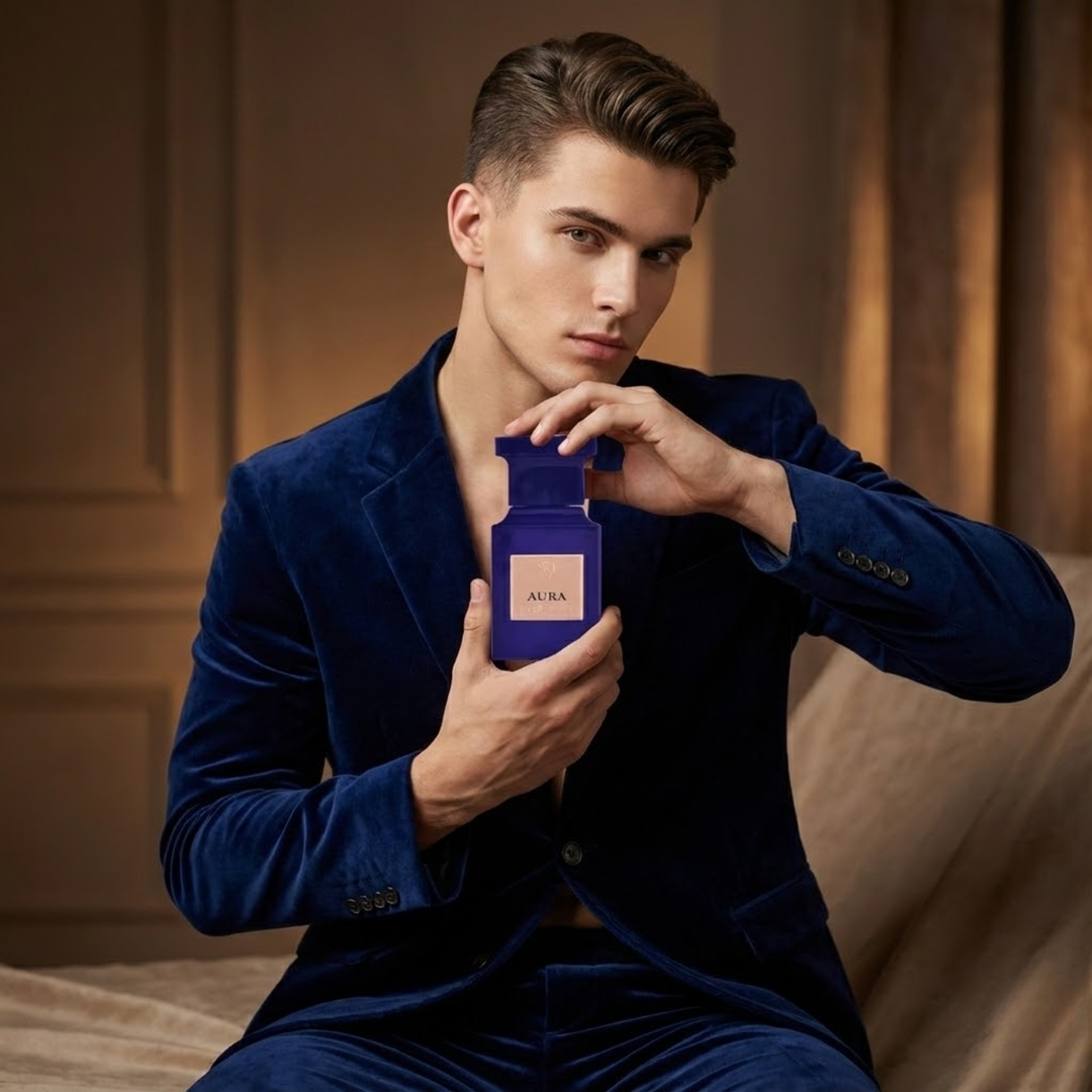 Aura Ombre L2 Perfume for Men - Blue Square Edition