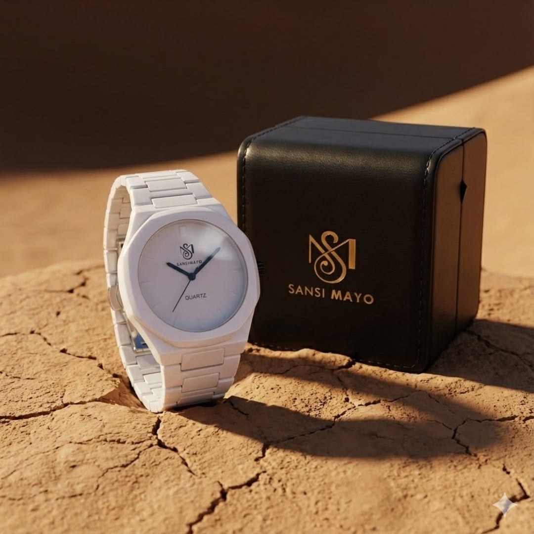 Carnival Dulex Pure White Quartz Watch