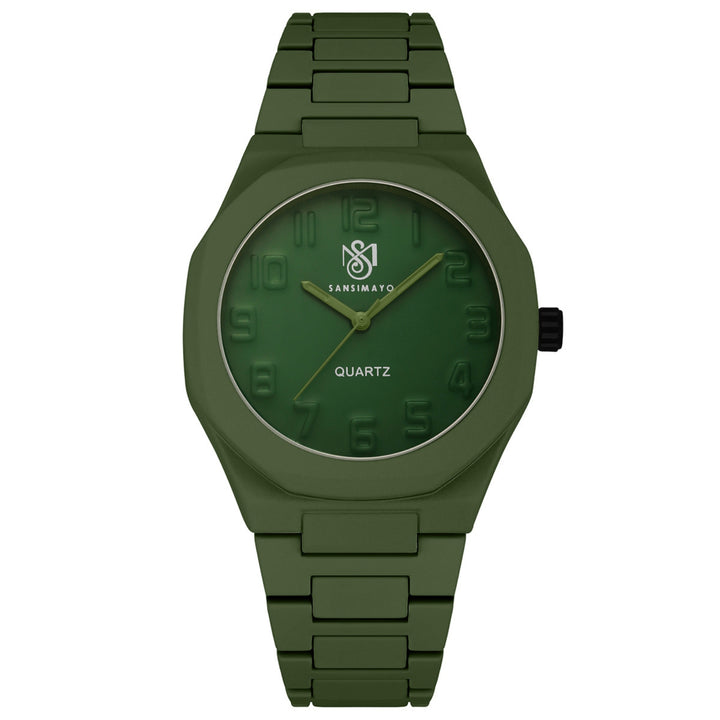 Carnival Emerald Green Quartz Watch