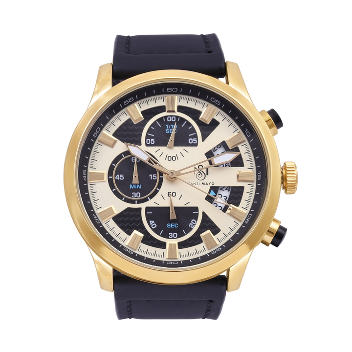Two-Tone Gold Wrist Watch