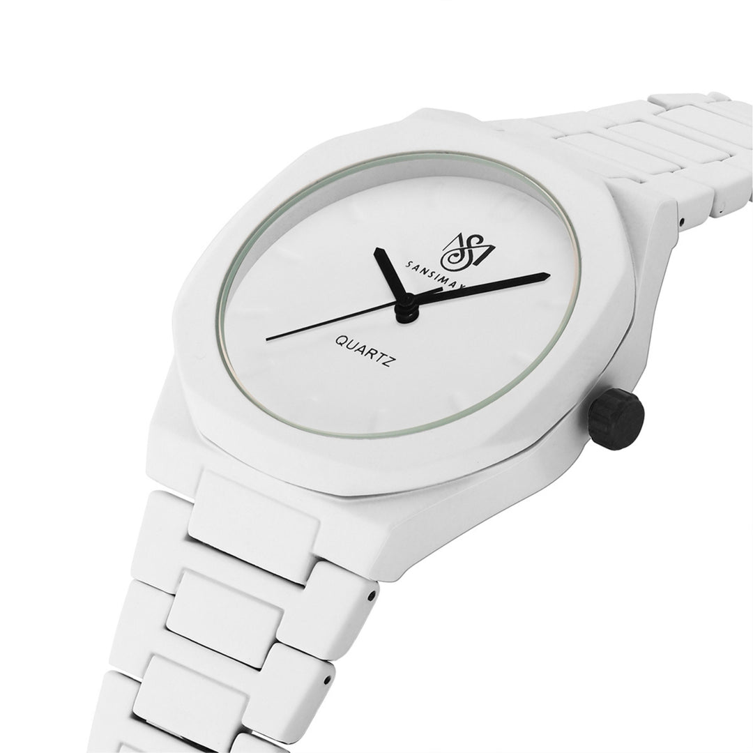 Carnival Dulex Pure White Quartz Watch