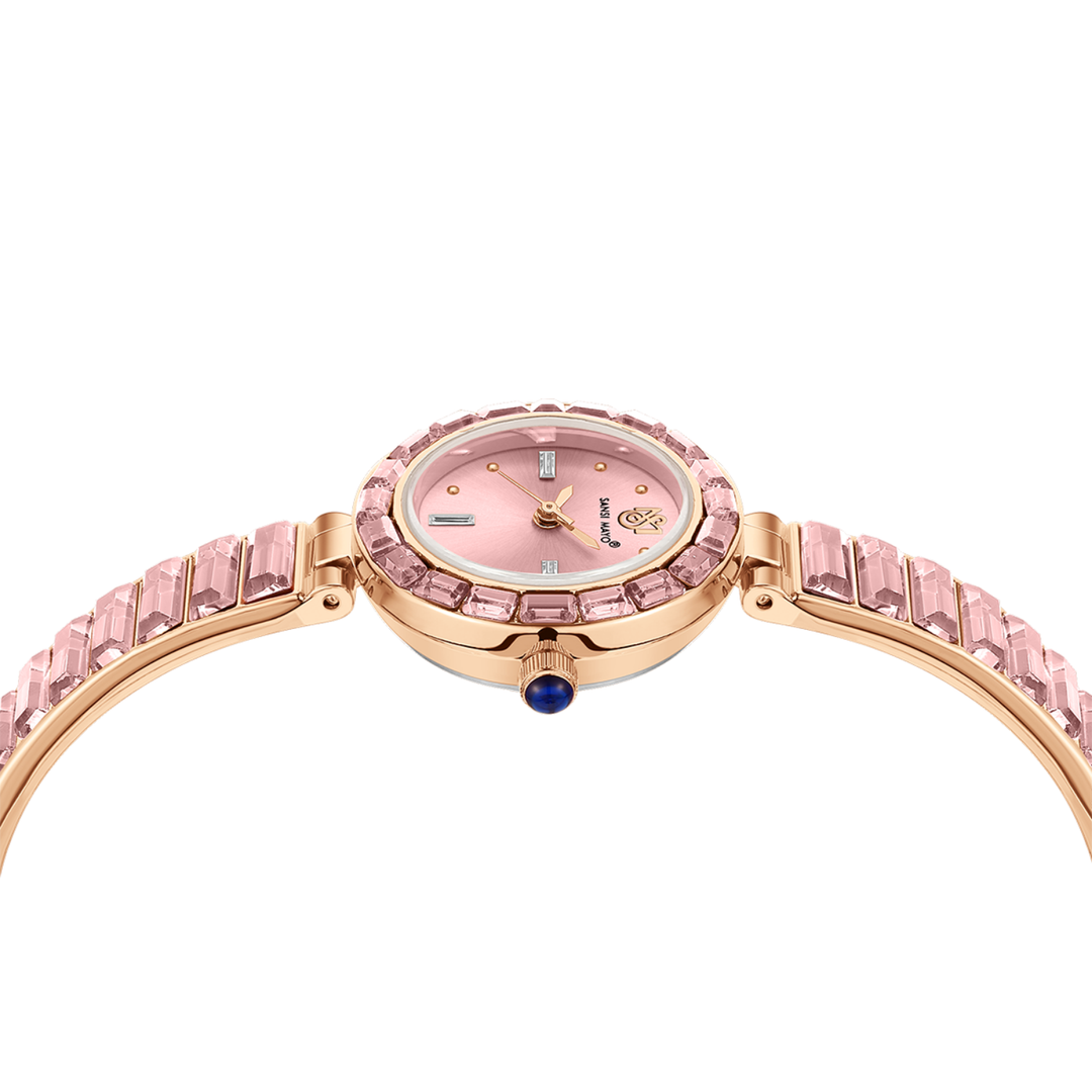 Egyptian Stone Rose Gold Pink Women’s Watch