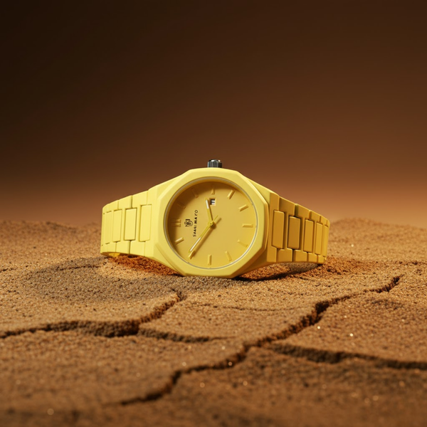 Yellow Radiance Wrist Watch