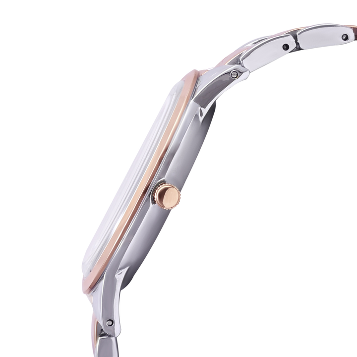 Two-Tone Rose Gold Wrist Watch