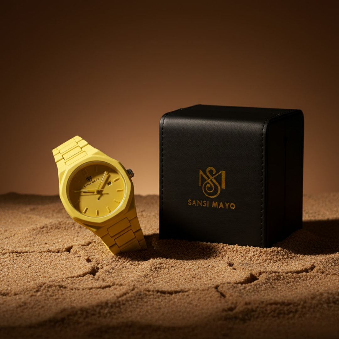 Yellow Radiance Wrist Watch