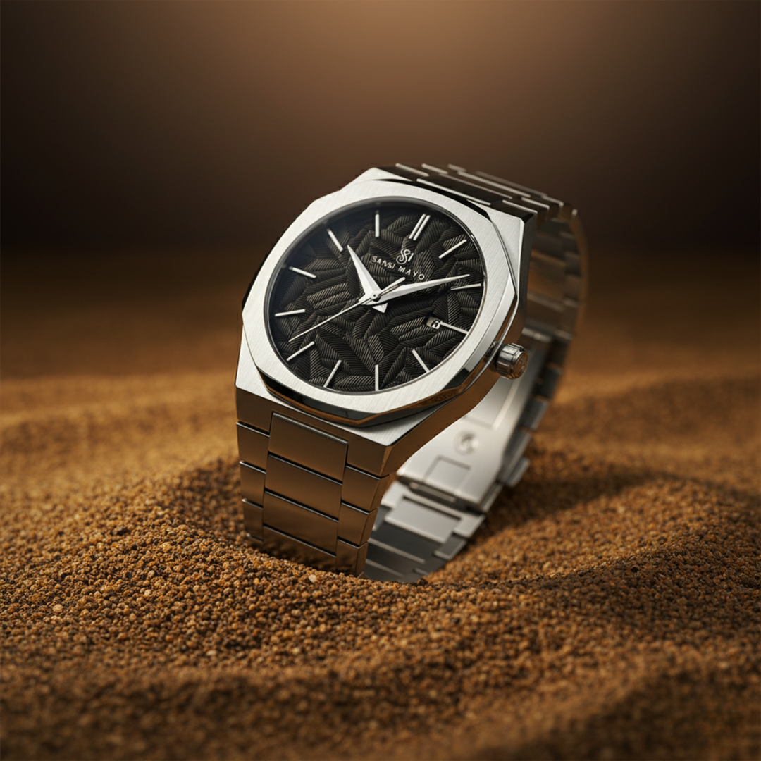 Jet Black Two-Tone Analog