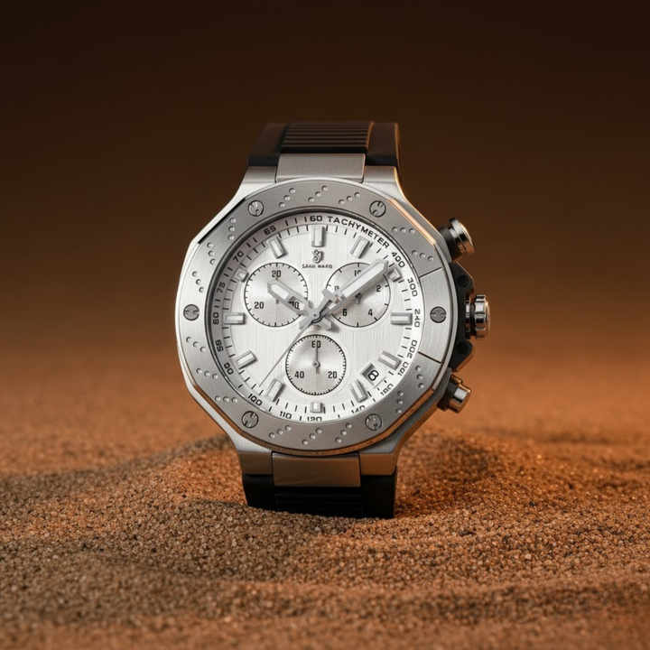 Romano Dual Dial White – Men's Watch