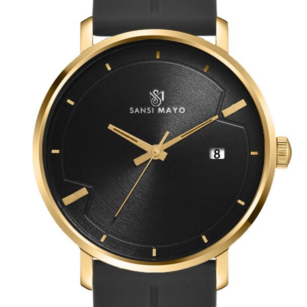Midnight Black Magnetic Lock Analog