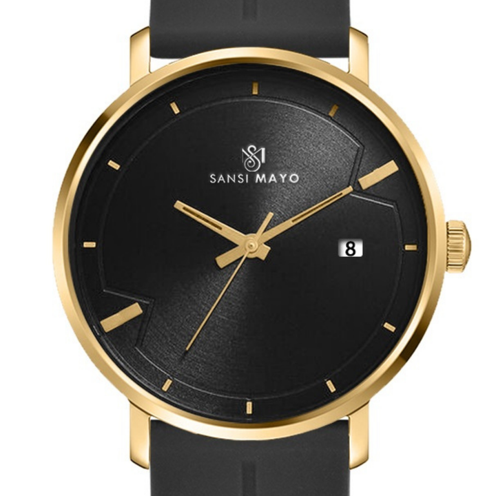 Midnight Black Magnetic Lock Analog
