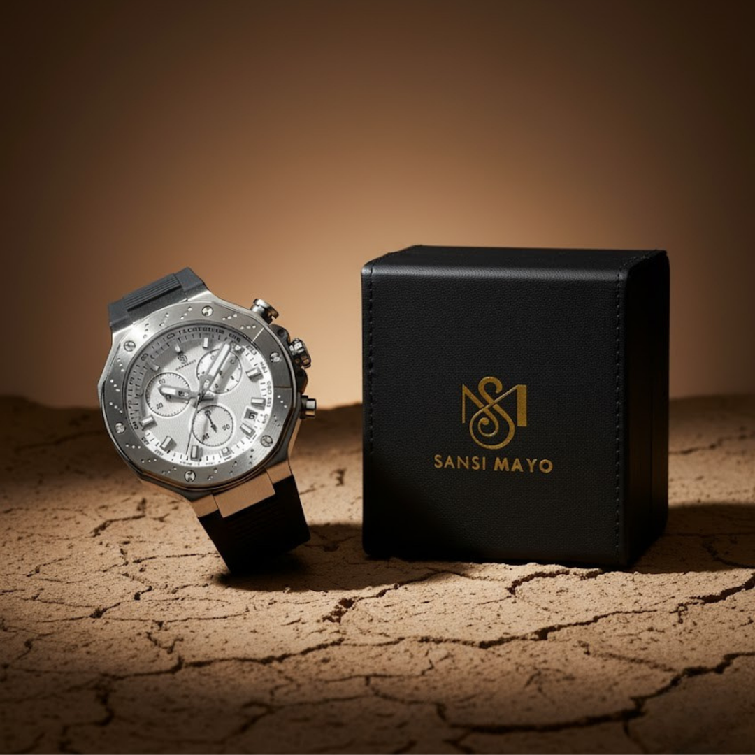 Romano Dual Dial White – Men's Watch