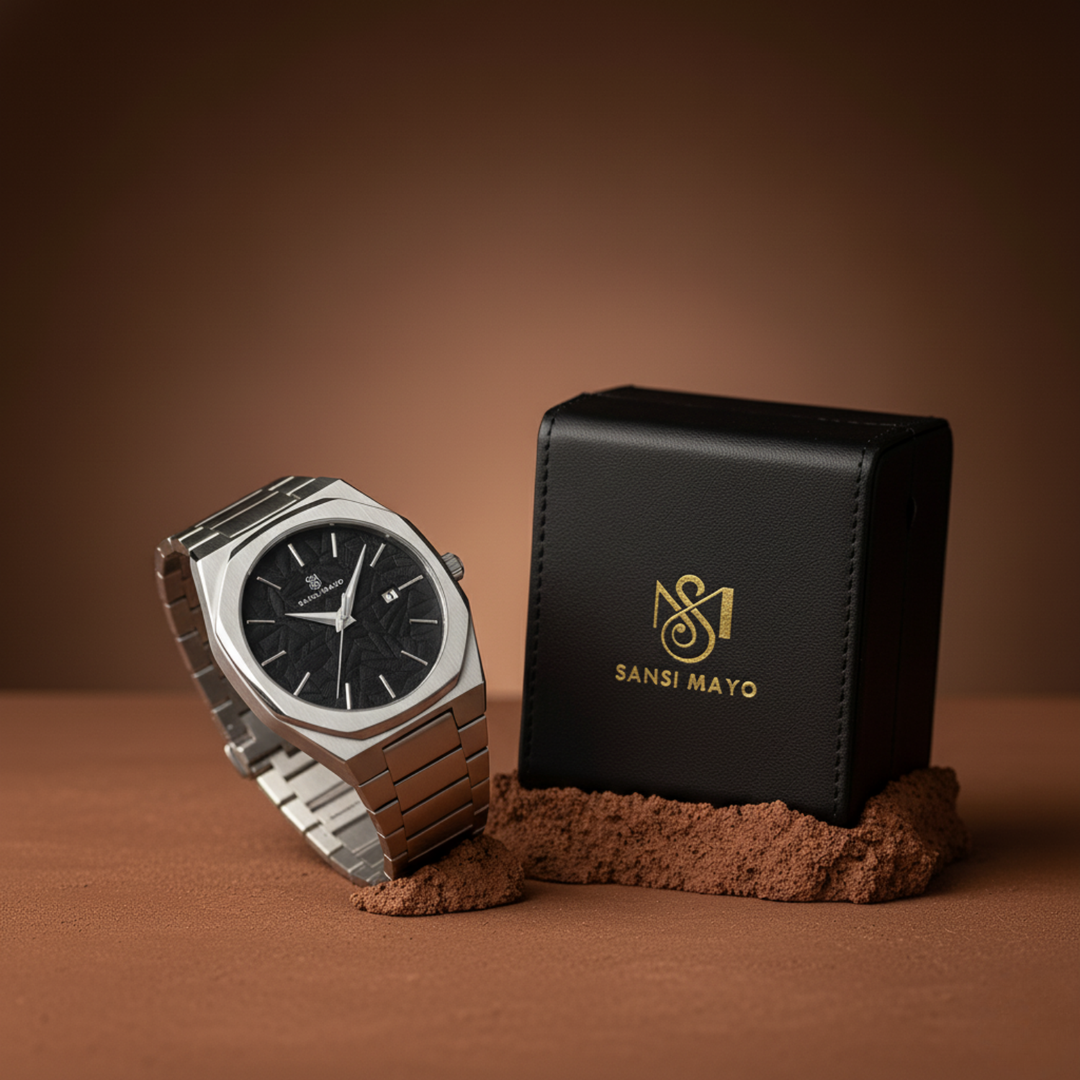 Jet Black Two-Tone Analog