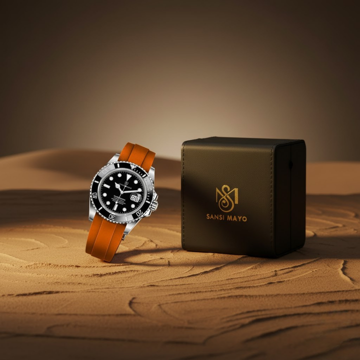 Sunset Orange Analog