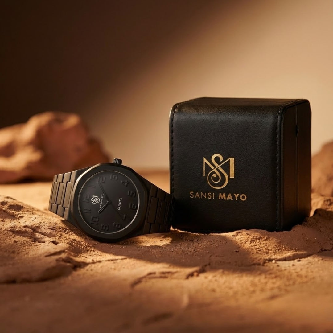 Carnival Jet Black Quartz Watch