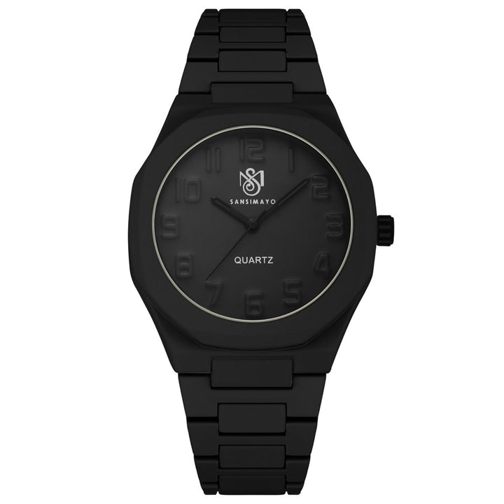 Carnival Jet Black Quartz Watch