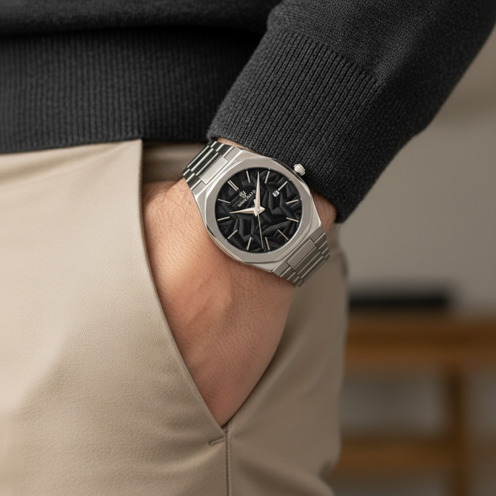 Jet Black Two-Tone Analog