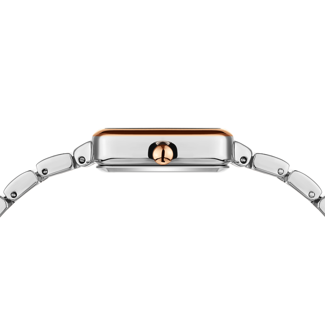 Silver Rose Gold Edition (Brown Dial)