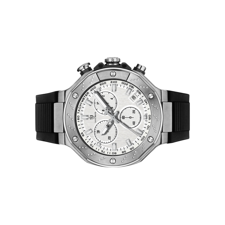 Romano Dual Dial White – Men's Watch