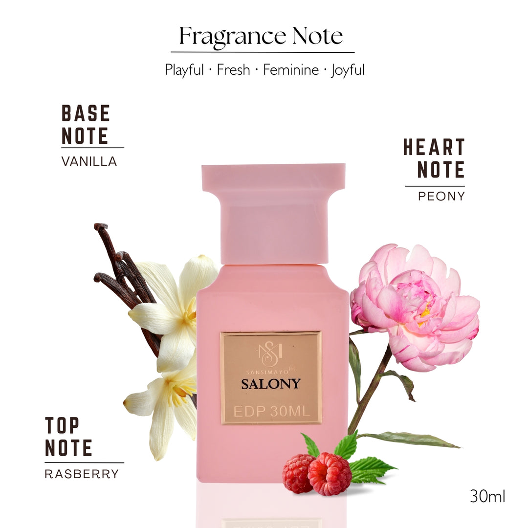 Salony Pinkberry Perfume – For Women - Pink Edition