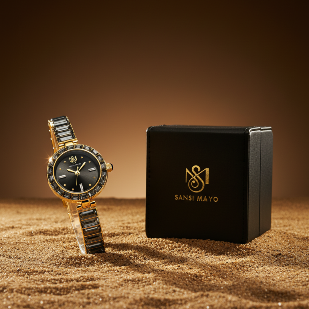 Egyptian Stone Edition (Black Dial, Gold)