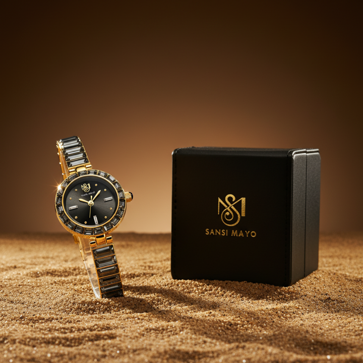 Egyptian Stone Edition (Black Dial, Gold)