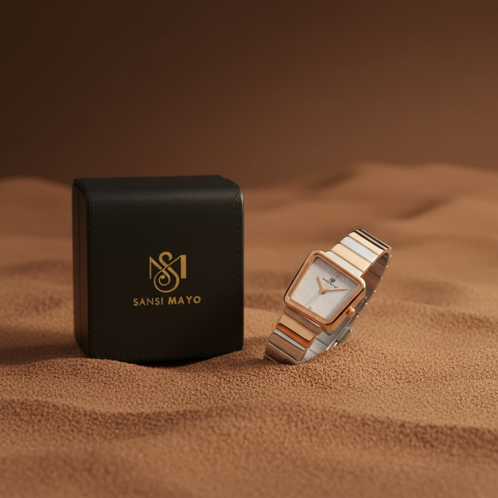 Silver Rose Gold Edition (White Dial)