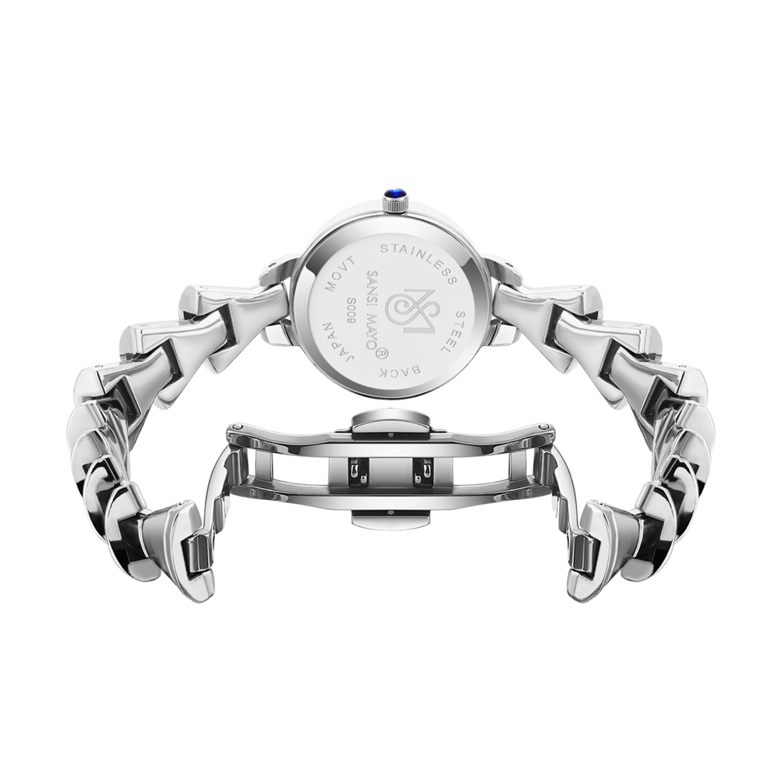 Bell Band Edition (Two-Tone silver Gold, Grey Dial)