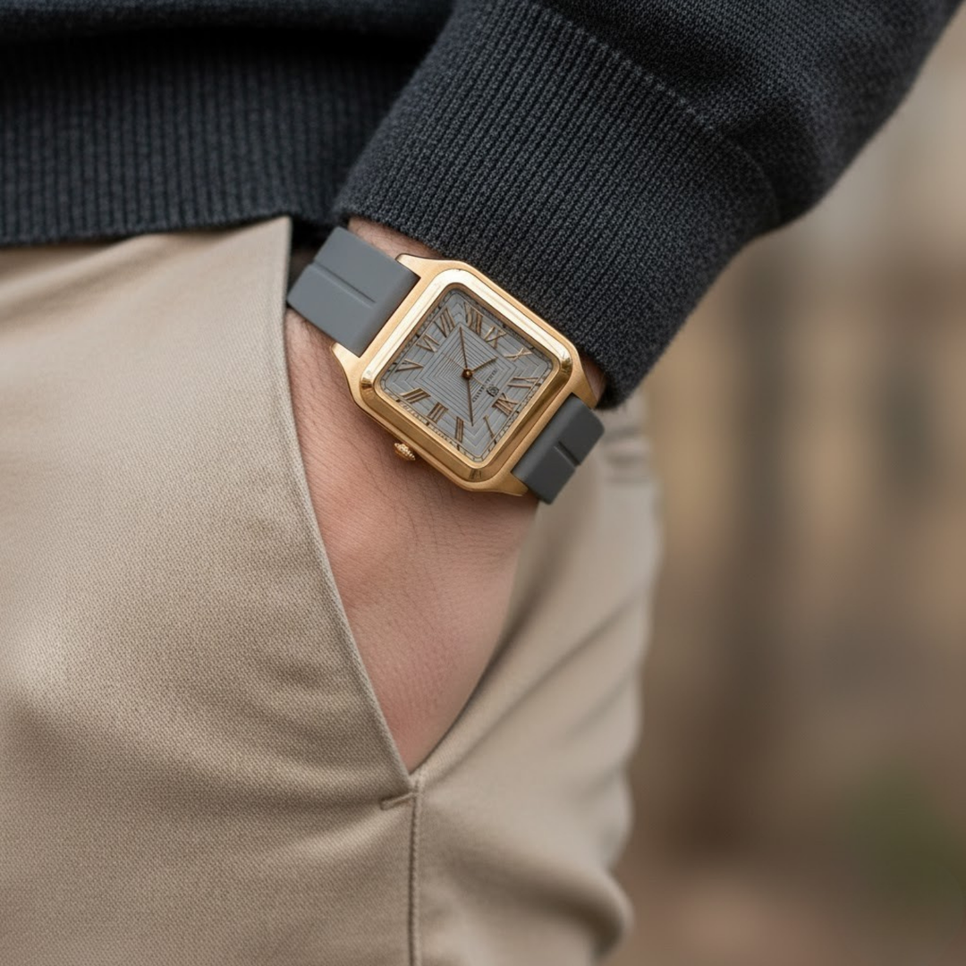 Graphite Grey Square Magnetic Analog