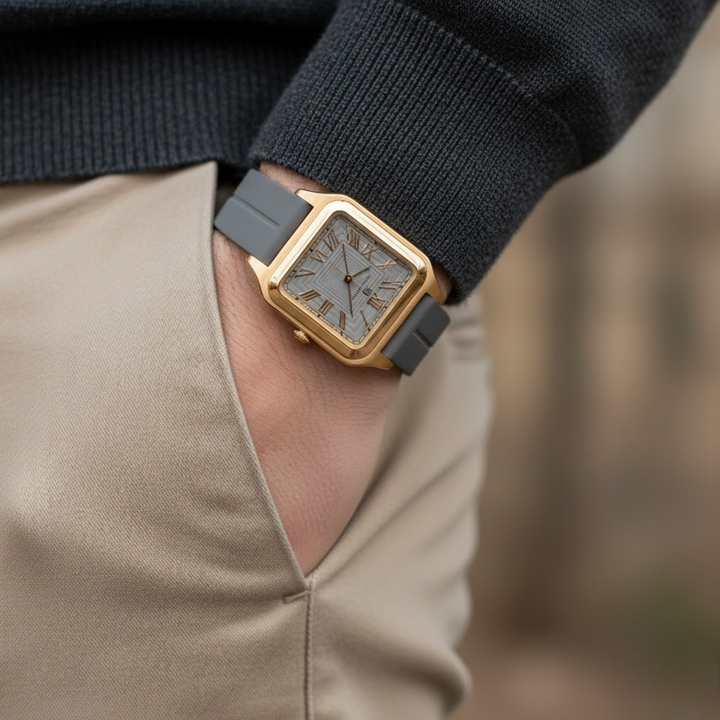 Graphite Grey Square Magnetic Analog