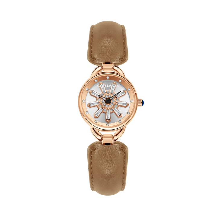 Aurora Women Dynamic Rotating Dial Watch