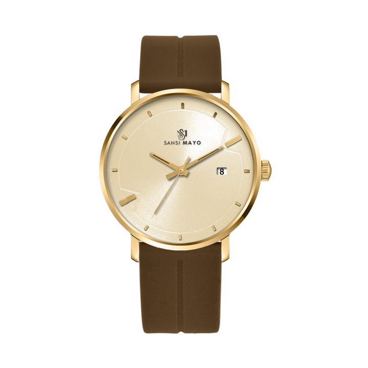 Luxe Gold Magnetic Lock Analog