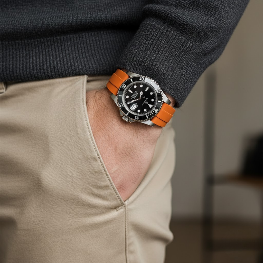 Sunset Orange Analog