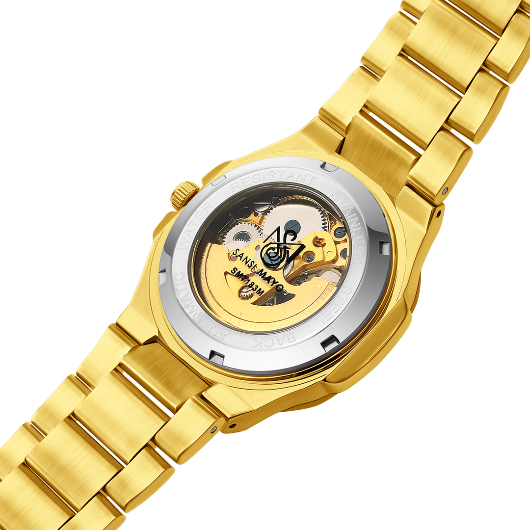 Zeus Gold White Automatic